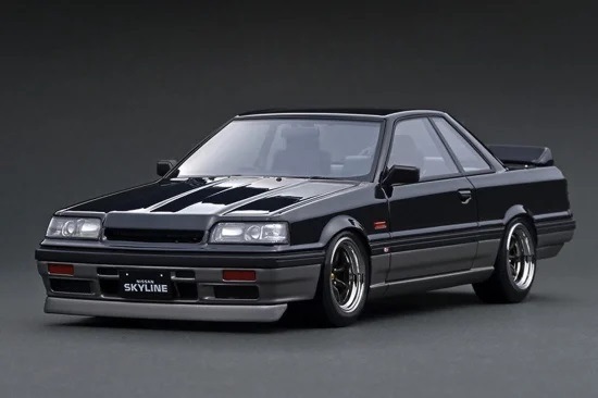イグニッションモデル　2110 日産　スカイライン　GTS-R r31 IG2110 1/18 Nissan Skyline GTS-R (R31) Blue Black With