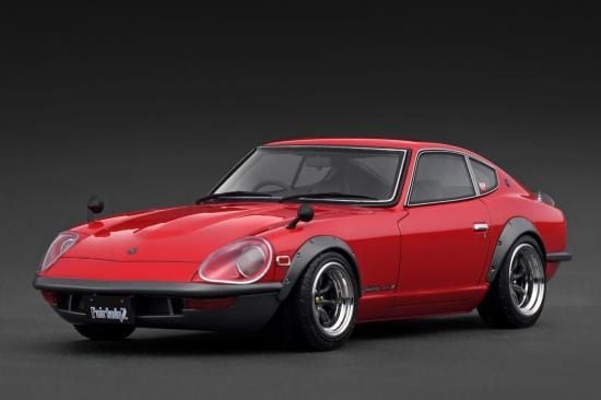 2025超人気 1/18 Nissan Fairlady 240ZG (HS30) Red【IG3723】 | ignition ミニカー