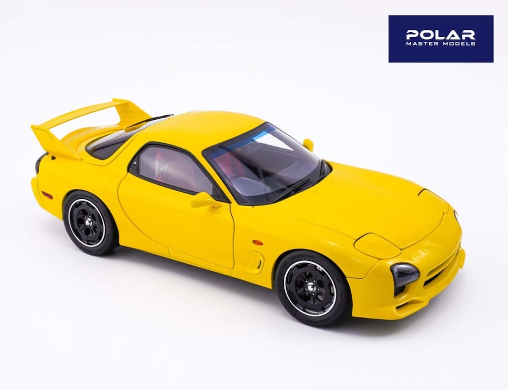 1/18 Mazda RX7 Speed Yellow【PLM22-002-1】 | POLER MASTER