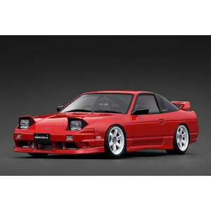 1/18 Nissan 180SX TYPE X (RPS13) Red【IG3764】 | ignitionモデル 