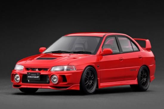 1/18 Mitsubishi LANCER EVOLUTION IV (CN9A) Red【IG3783