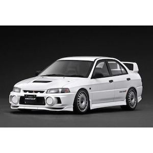1/18 Mitsubishi LANCER EVOLUTION IV (CN9A) White【IG3787】