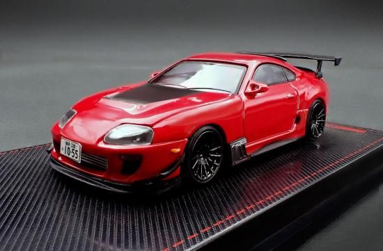 1/64 Toyota Supra (JZA80) RZ Red【IG3882】 | ignitionモデル