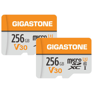 Gigastone�b�M�K�X�g�[���bmicroSDXC�J�[�h 256GB Class10 UHS-I U3 V30 (�W�b�p�[�p�b�N�)�@�y2���Z�b�g�z�bGJMXR-OG256GV30-2PK