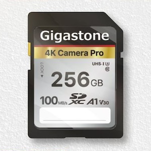 Gigastone�b�M�K�X�g�[���bSDXC�������[�J�[�h 256GB Class10 UHS-I U3 V30�i�W�b�p�[�o�b�N��j�bGJSXR4K-256GV3A1