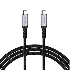 Gigastone�i�M�K�X�g�[���j�bPD100W�Ή� Type-C to Type-C 1.5m �P�[�u���bGJ-CC-7800B