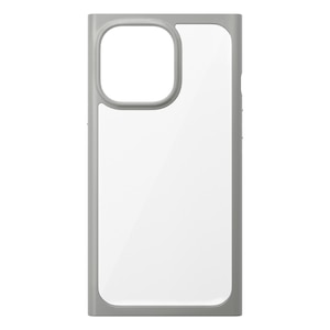 �o�f�`�biPhone 13 Pro�p �K���X�^�t�P�[�X(�X�N�G�A)�i�O���[�j�bPG-21NGT06GY