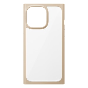 �o�f�`�biPhone 13 Pro�p �K���X�^�t�P�[�X(�X�N�G�A)�i�x�[�W���j�bPG-21NGT07BE