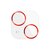 �o�f�`�biPhone 14/14 Plus�p �J�����t���v���e�N�^�[�i�N���A/���b�h�j�bPG-22RCLG12RD