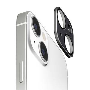 �o�f�`�biPhone15�i6.1inch/2��j/15 Plus�i6.7inch/2��j�p �J�����t���v���e�N�^�[�iPVC���U�[/�u���b�N�j�bPG-23ACLG20BK