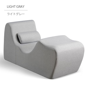 ZINUS JAPAN(ジヌス)｜Zero Gravity くつろぎチェア グレー 幅58*長さ150cm ラウンジチェア(グレー)｜ZJ-USCGCG