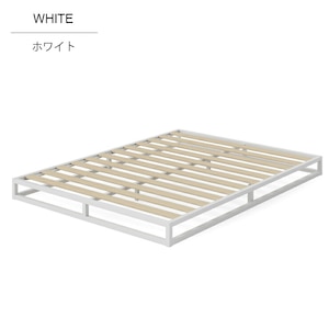 ZINUS JAPAN(�W�k�X)�bJoseph �X�`�[���x�b�h�t���[�� 15cm �z���C�g �Z�~�_�u���bZJ-MBBFW-6SD