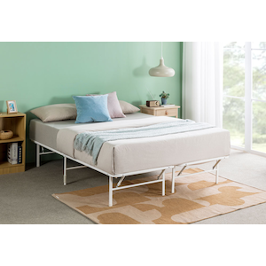 ZINUS JAPAN(�W�k�X)�bSmartBase �x�b�h�t���[�� 36cm �z���C�g �_�u���bZJ-SBWS36-D-WH