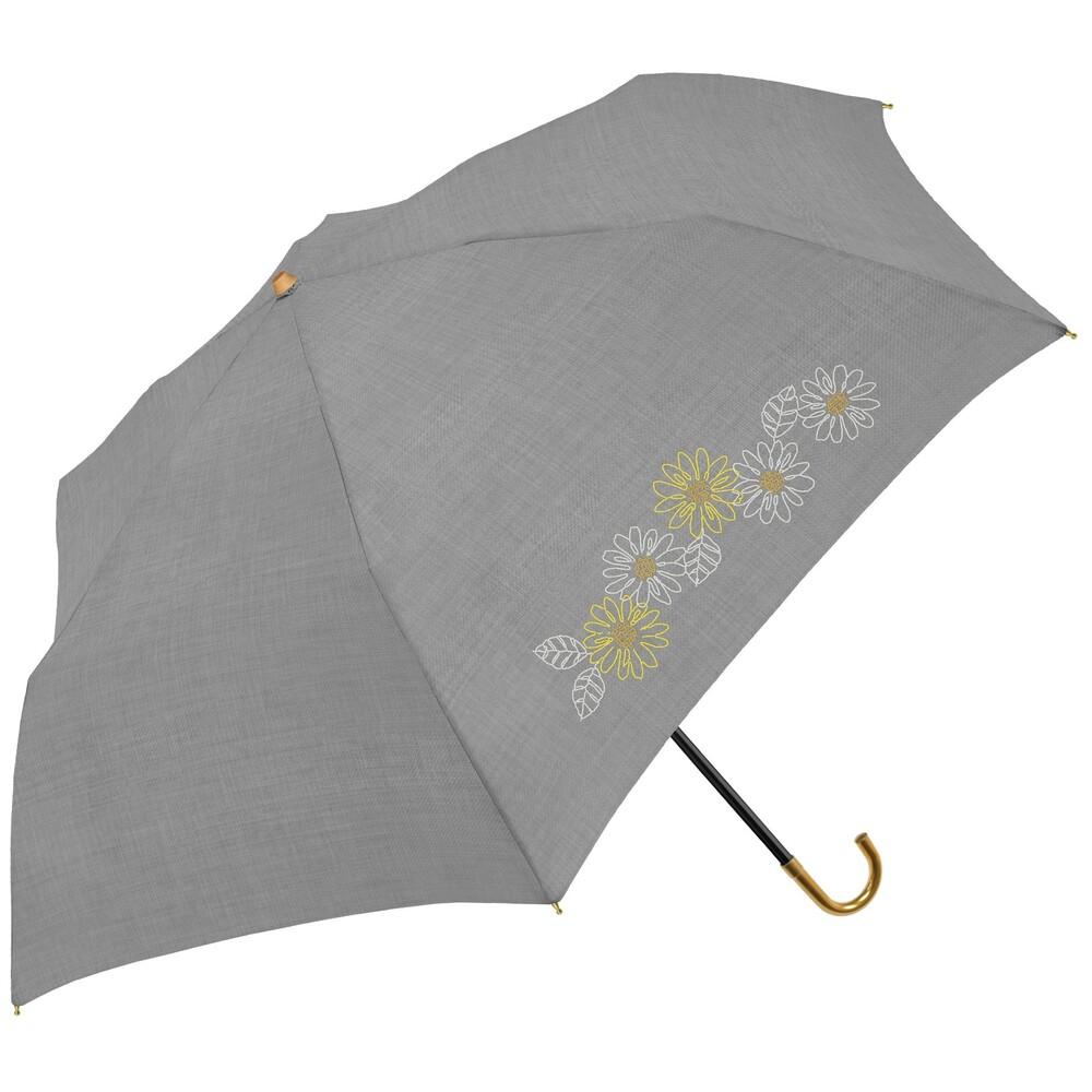 晴雨兼用 折りたたみ傘 50cm ブラックコーティング（プティ