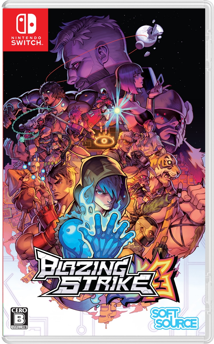 注目 Switch】Blazing Strike NSW HAC-P-A87LB | SOURCE SOFT | 家庭用ゲームソフト