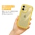 COCO case�b�R�R�P�[�X�biPhone 16�p �N���A�Ȃ��˂��˃P�[�X�i�C�G���[�j�b1818-16-YELLOW