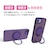 COCO case�b�R�R�P�[�X�biPhone 17e/16e�p 360����]���郊���O�t���}�b�g�P�[�X�i�f�B�[�v�p�[�v���j�b1847-16E-DEEPPURPLE