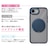 COCO case�b�R�R�P�[�X�biPhone 17e/16e�p 360����]���郊���O�t���}�b�g�P�[�X�i�l�C�r�[�j�b1847-16E-NAVY