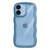 COCO case�b�R�R�P�[�X�biPhone 17�p �N���A�Ȃ��˂��˃P�[�X COCO CASE�i�u���[�j�b1818-17-BLUE