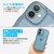 COCO case�b�R�R�P�[�X�biPhone 17�p �N���A�Ȃ��˂��˃P�[�X COCO CASE�i�u���[�j�b1818-17-BLUE
