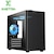 XASTRA�b�U�X�g���b�n���h���t�� Micro ATX PC�P�[�X�i�u���b�N�j�bCR410-ARGB