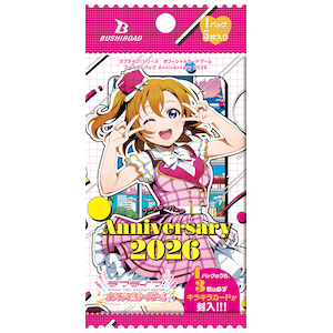 �u�V���[�h�b�y1�p�b�N�z���u���C�u�I�V���[�Y �I�t�B�V�����J�[�h�Q�[�� �u�[�X�^�[�p�b�N�uAnniversary 2026�v�bLLOCG BP ���ް�ذ2026