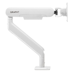GRAPHT�i�O���t�g�j�b�`34�C���`�Ή� �ω׏d2-9kg ���ϋv���j�^�[�A�[�� GRAPHT Monitor Arm - Aero M9C�iWhite�j�bGRT074-WHT-ONE