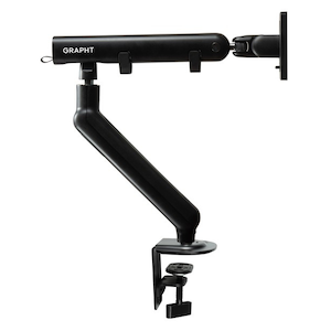 GRAPHT�i�O���t�g�j�b�`34�C���`�Ή� �ω׏d2-9kg ���ϋv���j�^�[�A�[�� GRAPHT Monitor Arm - Aero M9TQ�iBlack�j�bGRT075-BLK-ONE