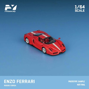 Finclassically�b1/64 Enzo Ferrari Red Italian Flag�yFY64068�z�bFY64068 Enzo Ferrari Red Italian Flag