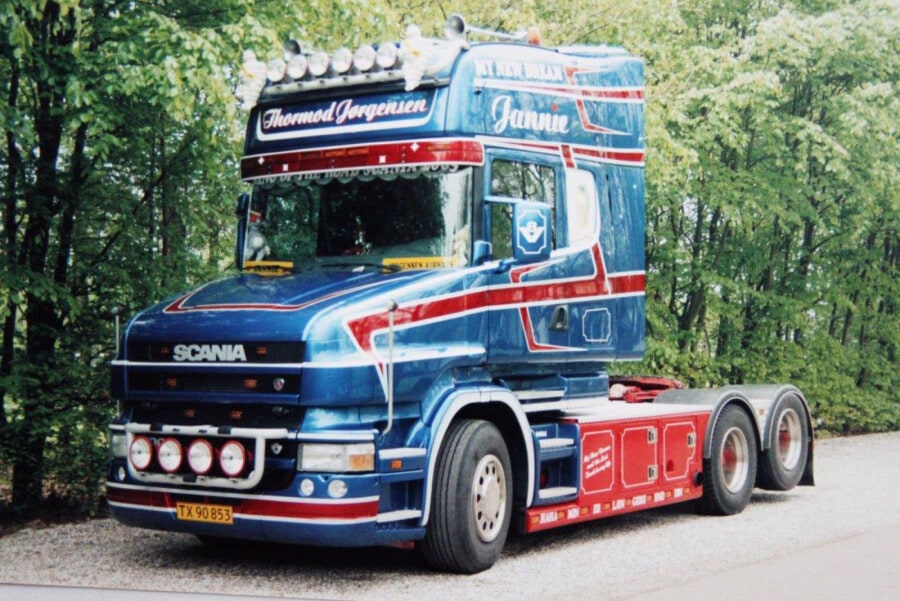 1/50 Thormod Jorgensen SCANIA 4 SERIES TORPEDO TOPLINE 6X2