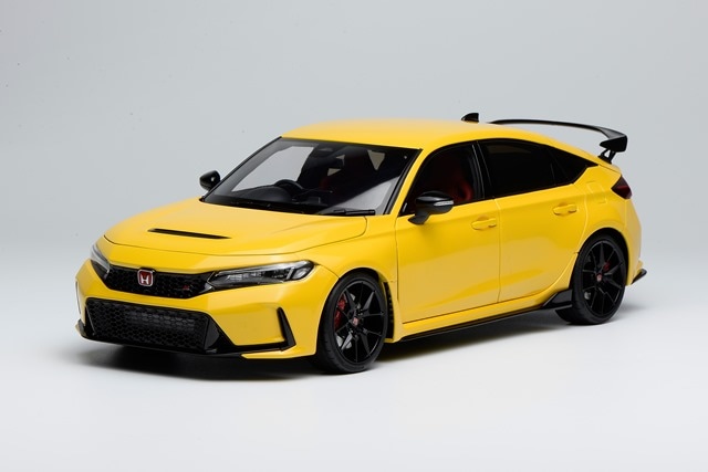 1/18 ホンダ シビック タイプR FL5 Sunlight Yellow【M85306-18
