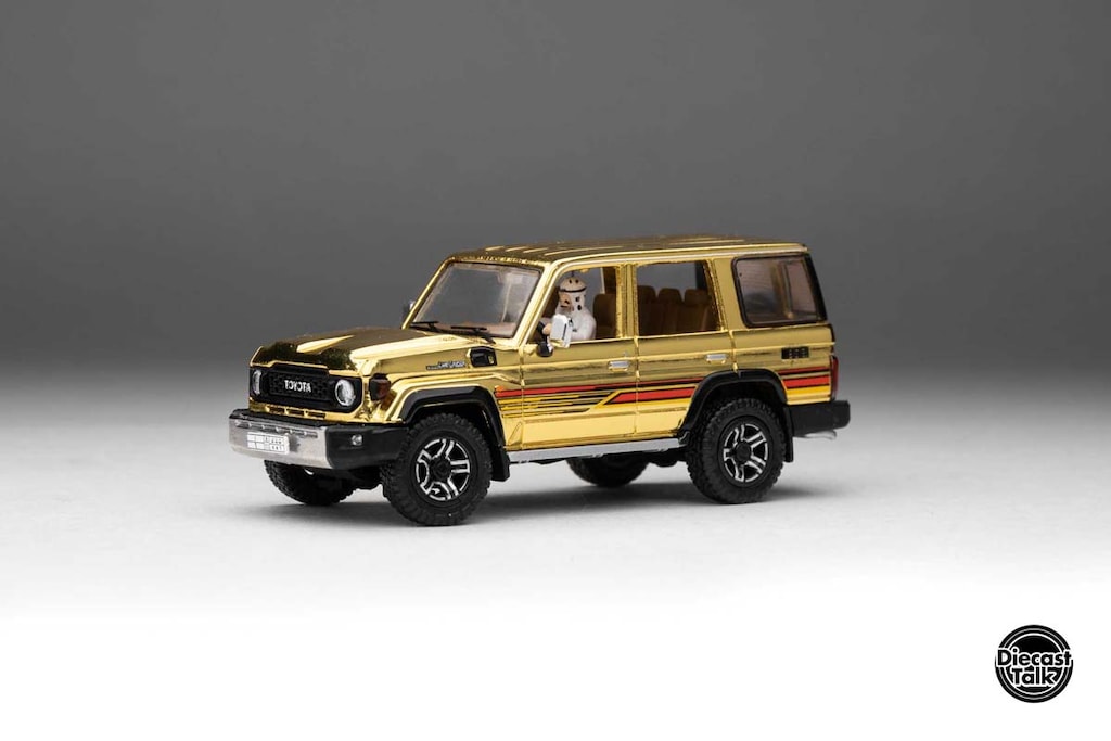 GCD ダイキャストトーク 限定 アラブ限定　トヨタ・ランドクルーザー70 ☆特価品 トヨタ ランドクルーザー 70 アラブ仕様 Diecasttalk