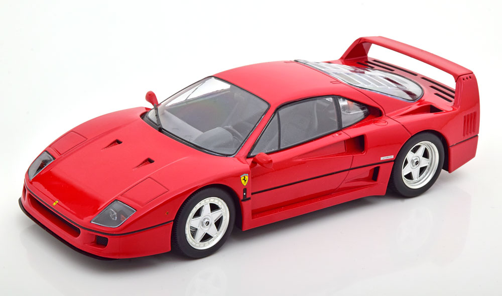 再生産】1/18 Ferrari F40 1987 with black Seats レッド