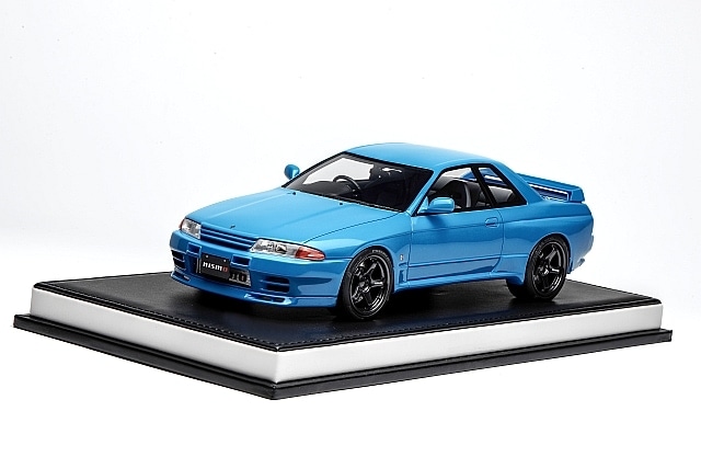 1/18 NISSAN Skyline GT-R (R32) Customized Version Cyan Blue