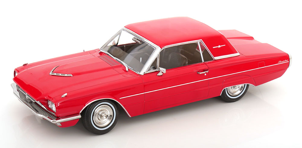 1/18 フォード サンダーバード ハードトップ クーペ 1966 レッド