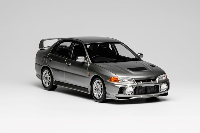ハイストーリー 1/43 ランサーエボリューション IV ブラック 新品16C04-05 onemodel 1/18 三菱 EVO ランサー IV ブラック