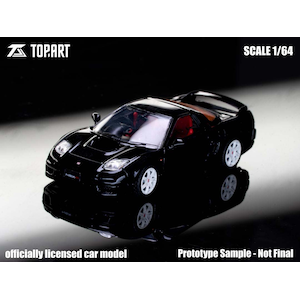 Top Art�b1/64 Honda NSX-R�iNA2�j2002-05 Metallic Black�yTP0011�z�bTP0011 Honda NSX-R NA2 Black