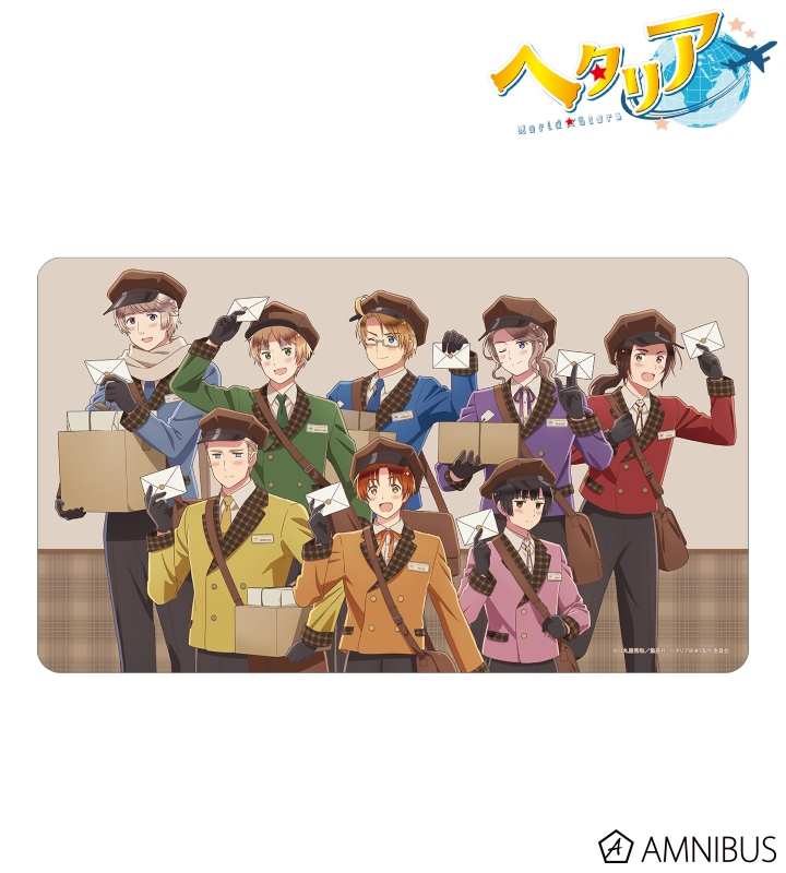アニメ「ヘタリア World☆Stars」 描き下ろし 集合 郵便屋ver