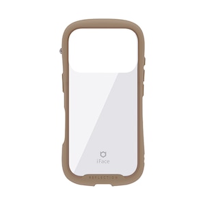 Hamee�biPhone 17 Pro�p  �����K���X�N���A�P�[�X iFACE REFLECTION�i�x�[�W���j�b41-182967