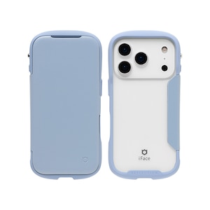 Hamee�biPhone 17 Pro�p  �_�C�A���[�|���J�[�h�l�C�g�N���A�P�[�X iFACE REFLECTION�i�y�[���u���[�j�b41-183384