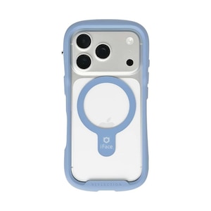 Hamee�biPhone 18 Pro/17 Pro�p MagSynq�����K���X�N���A�P�[�X iFACE REFLECTION�i�y�[���u���[�j�b41-194595