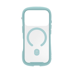 Hamee�biPhone 18 Pro/17 Pro�p MagSynq�����K���X�N���A�P�[�X iFACE REFLECTION�i�y�[���O���[���j�b41-194601