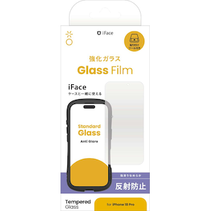 Hamee�biPhone 18 Pro�p �����K���X�t�B���� �A���`�O���A iFACE�b41-195103