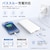 SeeSea�b���ő̓d�r10000mAh PD20W���o�C���o�b�e���[�i�u���[�j�bABS-AS100H-BL