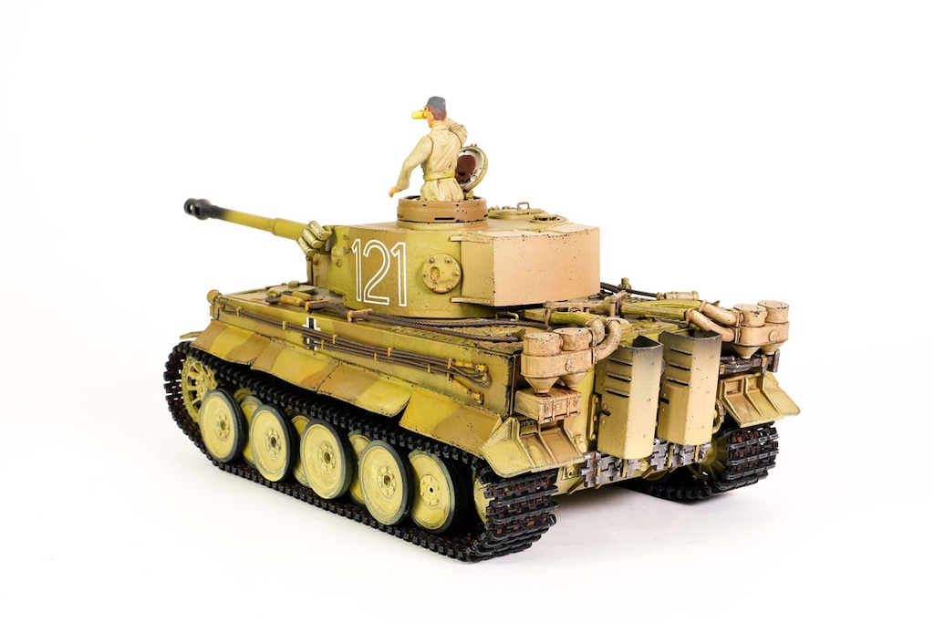 1/32 ドイツ軍重戦車ティーガーI極初期型 チュニジア第501重戦車