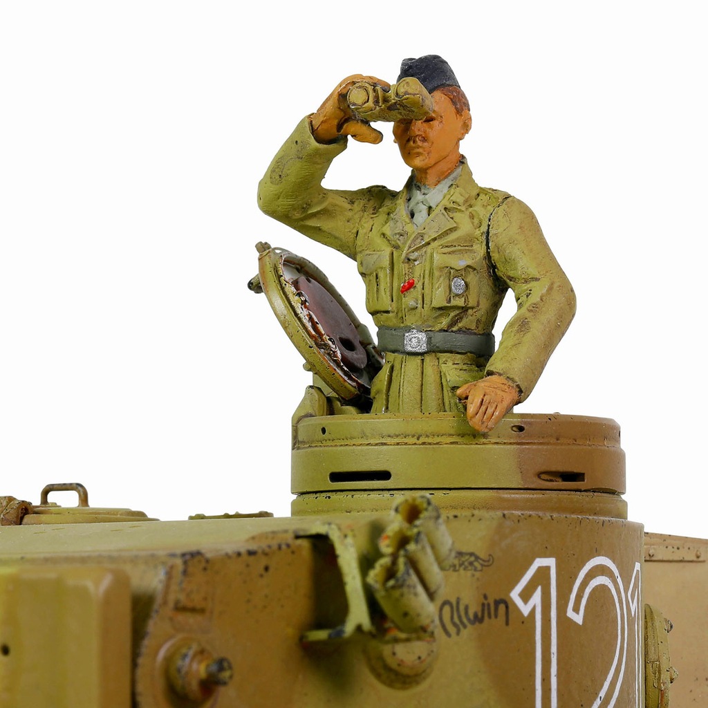 ミニカー　1/32 ドイツ軍重戦車ティーガーI極初期型 1943年北アフリカ戦線・チュニジア・第501重戦車大隊・車体番号121 「メタルプラウド・ザ・タンジブルシリーズ」 [55908] 中古】ミニカー 1/32 ドイツ軍重戦車ティーガーI極初期型 1943年