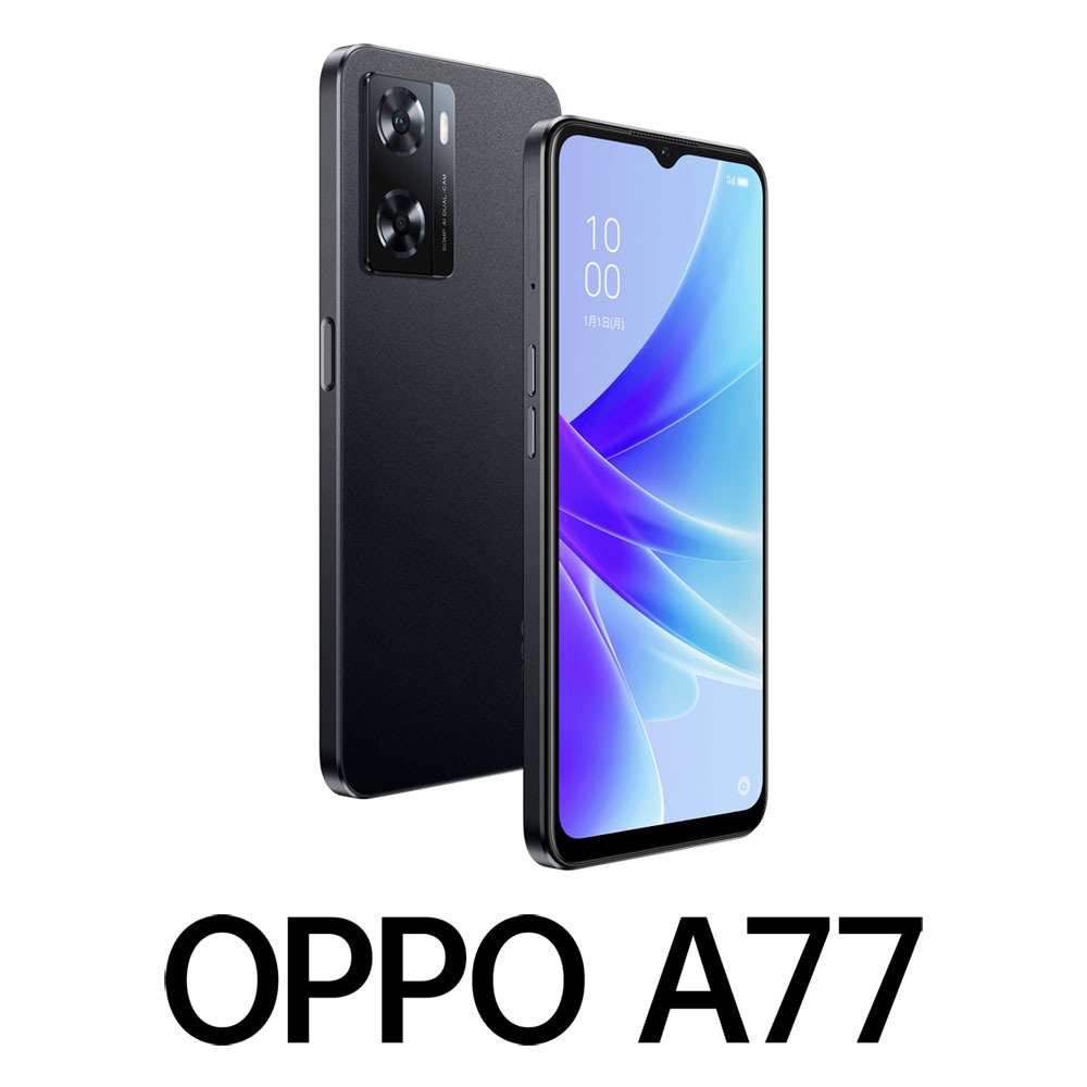 ［新品未開封］ OPPO A77 ブラック