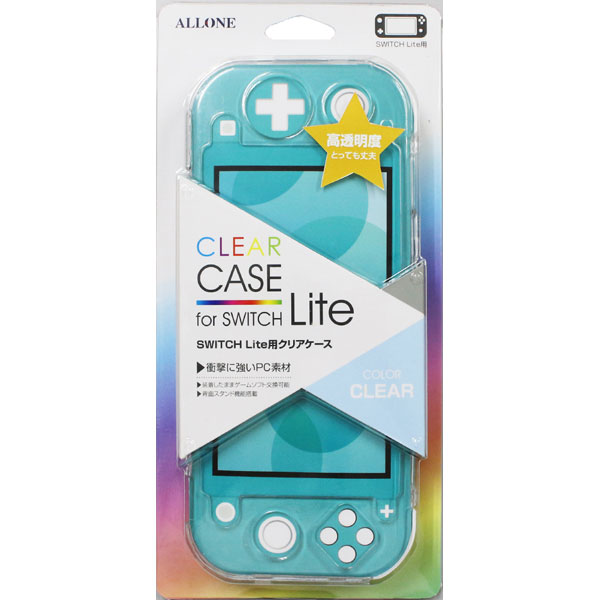 Nintendo Switch Lite クリア ケース付き Switch Lite】Switch Lite用 クリアケース | アローン | ALG-NSMCC