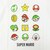 �t�@�C���v���X�b�}���I �A�C�R�� T�V���c�i�z���C�g�E�T�C�Y�FXL�j�b22863092-WHT-XL