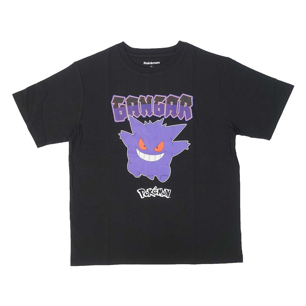 ポケモン ブラックTシャツ（B柄(ゲンガー)・サイズ：M） | ファイン